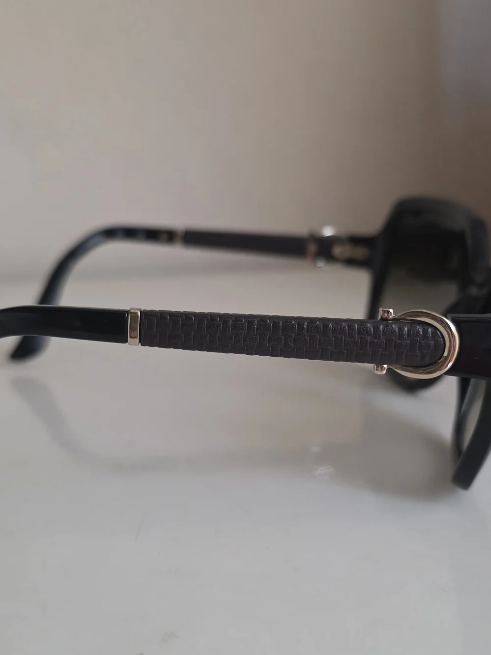 Salvatore Ferragamo SF765SL 001 Black Gancini Oversized Sunglasses